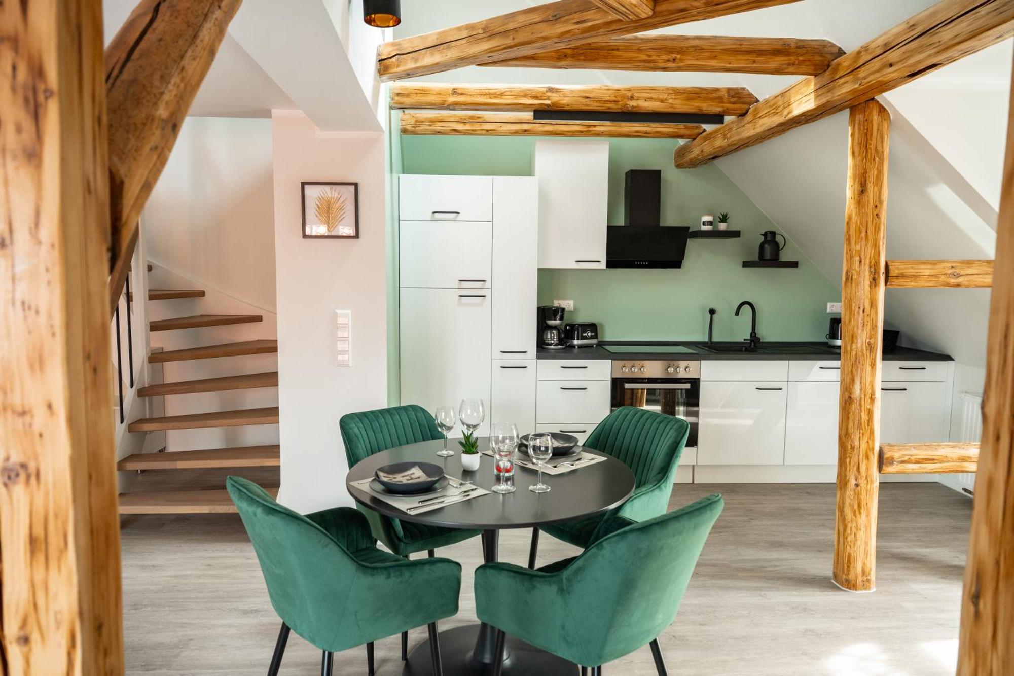 Schoenes Fachwerkhaus Mit Viel Charme In Der Altstadt 杜德城 外观 照片